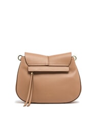 GIANNI CHIARINI HELENA ROUND Ledertasche mit doppeltem Schultergurt Ton - Damentaschen - 4