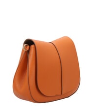 GIANNI CHIARINI HELENA ROUND Ledertasche mit doppeltem Schultergurt würzen - Damentaschen - 3