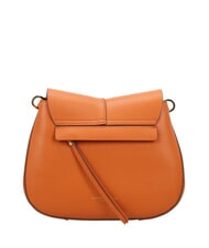 GIANNI CHIARINI HELENA ROUND Ledertasche mit doppeltem Schultergurt würzen - Damentaschen - 4