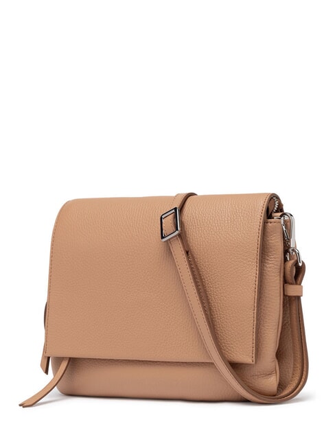 THREE Umhängetasche aus Leder Ton - Damentaschen