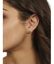 AMEN ICY DIAMONDS Quadratische Ohrhänger mit Zirkonia - Ohrringe