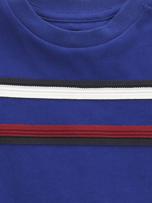 TH KIDS Baumwoll-T-Shirt Marinereise - Kinder-T-Shirt