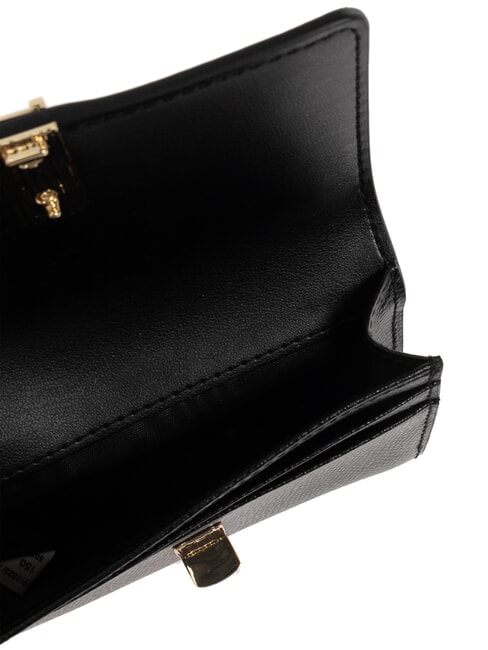 IRIDE Ledergeldbörse Schwarz - Brieftaschen Damen