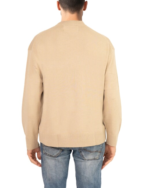 CK JEANS  taupe Platz - Herrenpullover