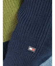 TOMMY HILFIGER TH Pullover aus Wollmischgewebe mit Rundhalsausschnitt Wüstenhimmel/Putting Green - Herrenpullover - 3