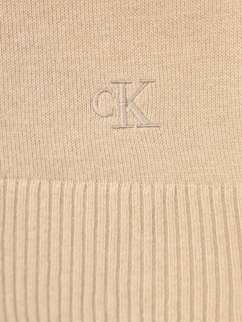 CK JEANS  taupe Platz - Herrenpullover