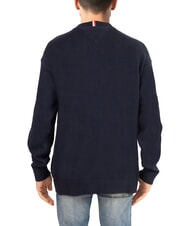 TOMMY HILFIGER TH Baumwollpullover mit Rundhalsausschnitt und Logo - Herrenpullover