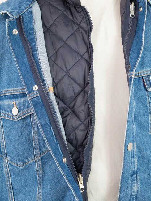 TH JEANS doppelseitige Jacke Denim - Herrenjacken