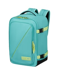 AMERICAN TOURISTER TAKE2CABIN S Underseater-Rucksack ok Ryanair staubiges Türkis/Limette - Rucksäcke für Schule &amp; Freizeit - 2