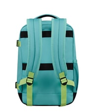 AMERICAN TOURISTER TAKE2CABIN S Underseater-Rucksack ok Ryanair staubiges Türkis/Limette - Rucksäcke für Schule &amp; Freizeit - 3