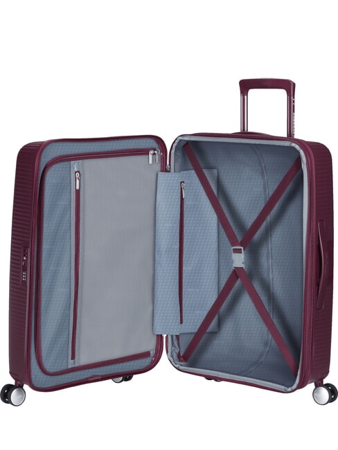 SOUNDBOX SPINNER Mittlerer Trolley, erweiterbar Wildkirsche - Harte Trolleys