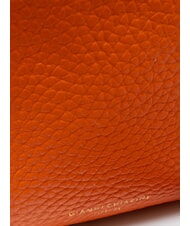 GIANNI CHIARINI FRIDA Umhängetasche aus Leder mit Doppelreißverschluss Koralle - Damentaschen - 3