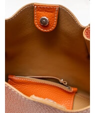 GIANNI CHIARINI DORY Schultertasche aus Leder Korallen-Natur - Damentaschen - 5