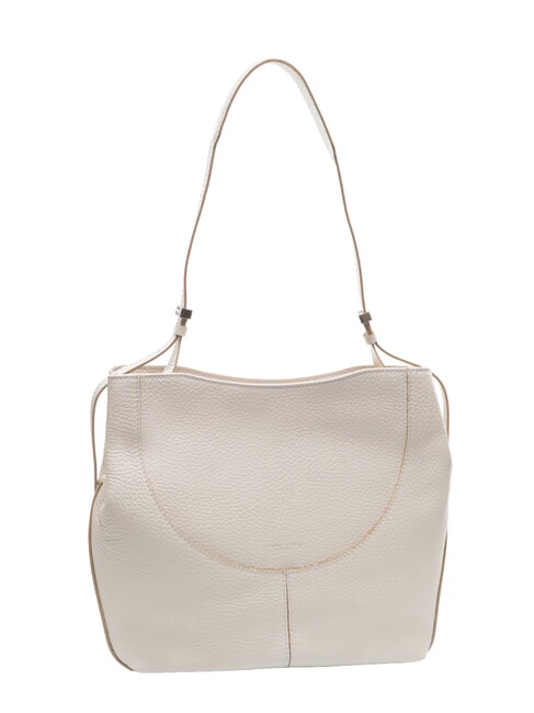 MINERVA Umhängetasche aus Leder Sand - Damentaschen