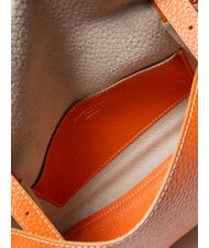 GIANNI CHIARINI NICOLE Schultertasche aus Leder Koralle - Damentaschen - 5