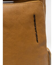 PIQUADRO CAMPIONARIO - RONNIE PC-Halter aus Bora-Leder Gelb - Damentaschen - 3