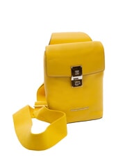 PIQUADRO CAMPIONARIO -  DAFNE  Leder-One-Shoulder-Schulter Gelb - Damentaschen - 4