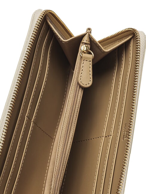 SCRIPT Große Geldbörse mit Rundum-Reißverschluss Elfenbein - Brieftaschen Damen