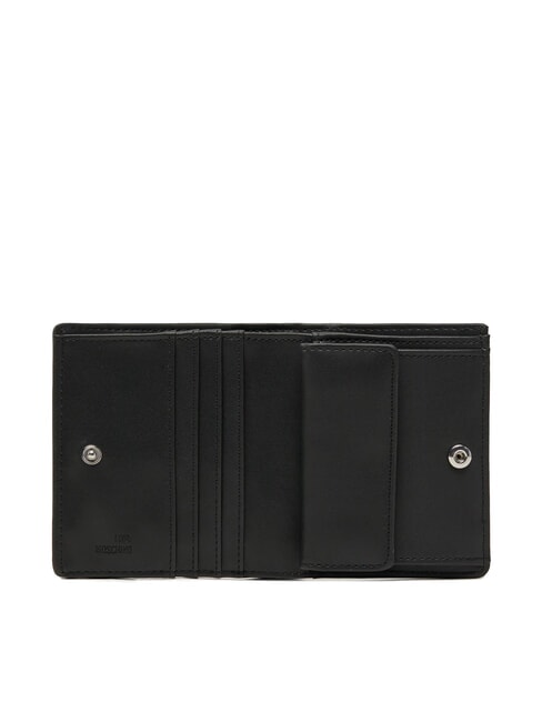 QUILTED Kompakte Geldbörse Schwarz Schwarz - Brieftaschen Damen