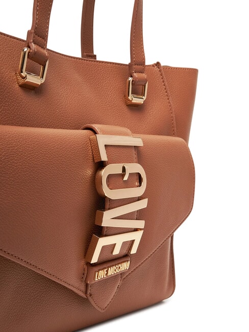 LOVEBUG Schultertasche mit Fach Kamel - Damentaschen