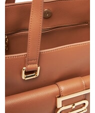 LOVE MOSCHINO LOVEBUG Schultertasche mit Fach Kamel - Damentaschen - 5