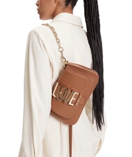 LOVE MOSCHINO LOVEBUG Umhängetasche, mit Schultergurt Kamel - Damentaschen - 6