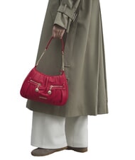 LOVE MOSCHINO BAGGY Schultertasche mit F&auml;chern ROT - Damentaschen - 5