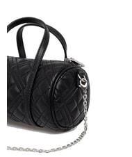 LOVE MOSCHINO QUILTED Schultertasche mit Schultergurt Schwarz Schwarz - Damentaschen - 3