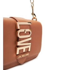 LOVE MOSCHINO LOVEBUG Mini-Umhängetasche Kamel - Damentaschen - 3
