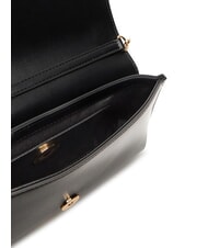 LOVE MOSCHINO SCRIPT Tasche mit Schulterriemen aus Metall Schwarz - Damentaschen - 5