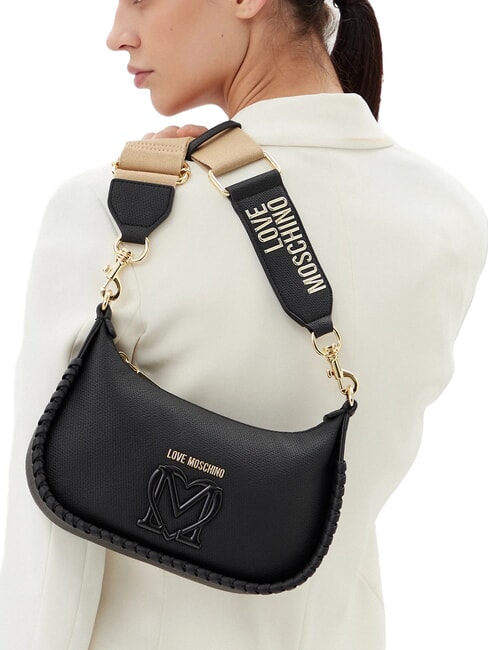 BRAIDED Umhängetasche Schwarz - Damentaschen