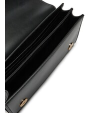 LOVE MOSCHINO JEWEL Schultertasche mit Klappe Schwarz - Damentaschen - 4