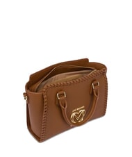 LOVE MOSCHINO BRAIDED Handtasche mit Schulterriemen Kamel - Damentaschen - 4