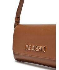 LOVE MOSCHINO LOGO LETTERING Umh&auml;ngetasche Kamel - Damentaschen - 3
