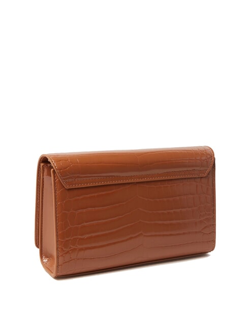 CROCO Schulter-Clutch Kamel2 - Damentaschen