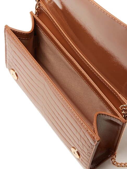 CROCO Schulter-Clutch Kamel2 - Damentaschen