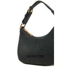 LOVE MOSCHINO GIANT Mini-Handtasche mit Schulterriemen Schwarz - Damentaschen - 3