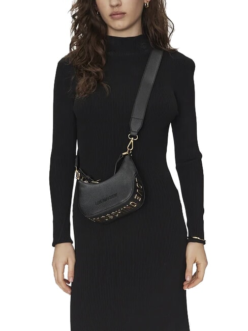 GIANT Mini-Handtasche mit Schulterriemen Schwarz - Damentaschen