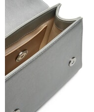 LOVE MOSCHINO BOLD LOVE Aktentasche mit Schultergurt Silber - Damentaschen - 4