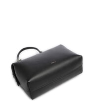 FURLA DOUBLE Schultertasche aus Leder Schwarz - Damentaschen - 4