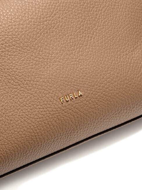 LARA Schultertasche aus Leder Wüste - Damentaschen