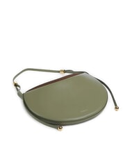 FURLA MOONSTONE  Schultertasche, Leder Avocado - Damentaschen - 5