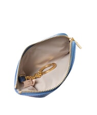 COCCINELLE METALLIC SOFT Geldb&ouml;rse mit Umschlag Blau - Brieftaschen Damen - 3