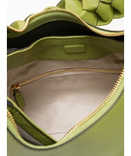 COCCINELLE BOHEME GRANA DOUBLE Mittelgroße Ledertasche Guacamole/Seetang - Damentaschen - 5
