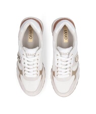 LIUJO AMAZING 43 Sneaker mit Einsätzen aus Mesh-Gewebe Weiß - Damenschuhe - 4