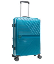 LESAC SLIDE Mittlerer Trolley, ausziehbar Malachitblau - Harte Trolleys - 3