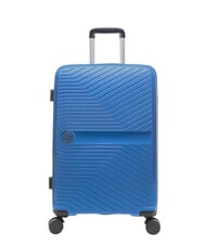LESAC SLIDE Kabinenset + Medium und Large erweiterbar, extrem widerstandsfähig Dunstblau - Harte Trolleys - 4