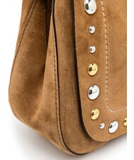 GIANNI CHIARINI HELENA ROUND Wildledertasche mit Doppelfunktion Karamell - Damentaschen - 5