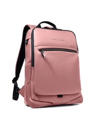 PIQUADRO CORNER SPECIALE GOMMATO 15,6-Zoll-Laptop-Rucksack ROSA - PC-Rucksäcke - 2
