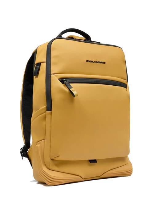 CORNER SPECIALE GOMMATO 15,6-Zoll-Laptop-Rucksack Gelb - PC-Rucksäcke